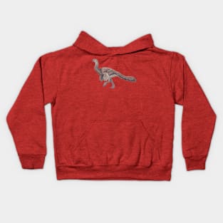 Struthiomimus altus Kids Hoodie